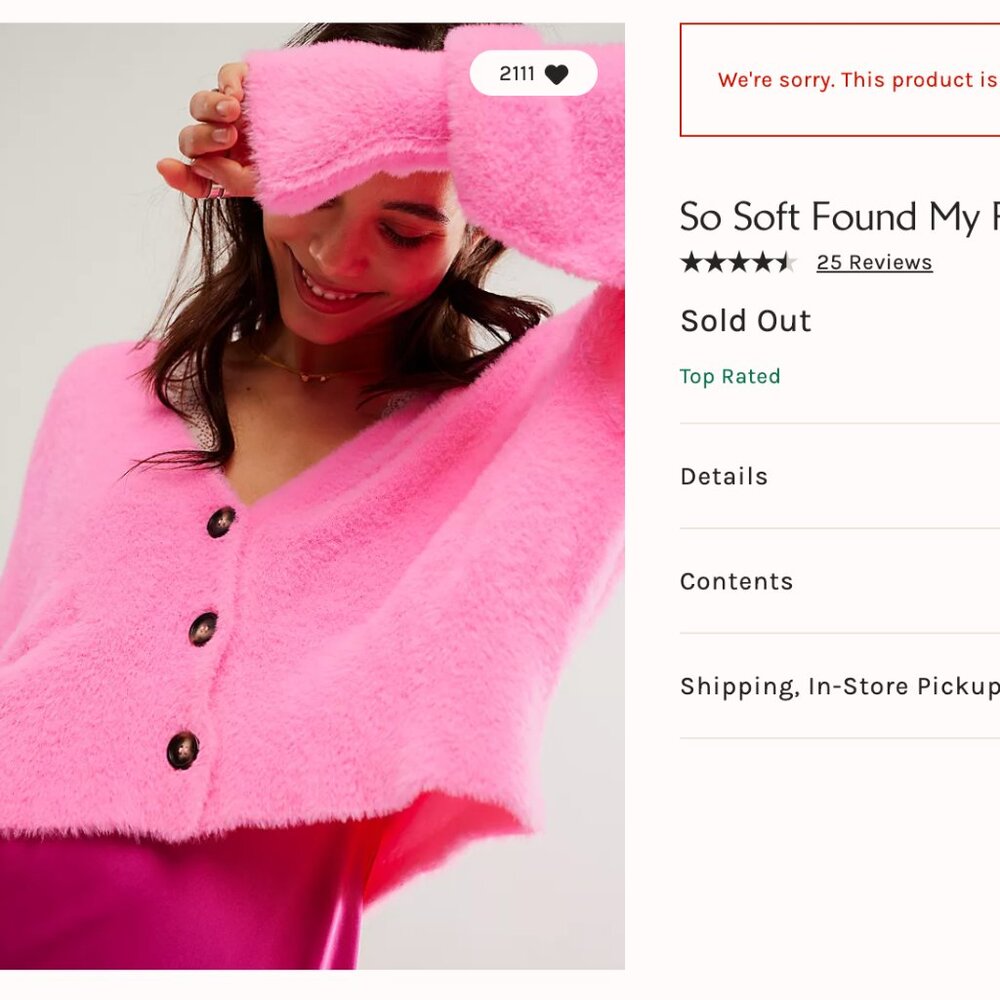 Free People So Soft Found My Friend Cardi